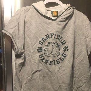 Vintage Garfield Hooded Shirt - 436 $35 or $30 w/offer